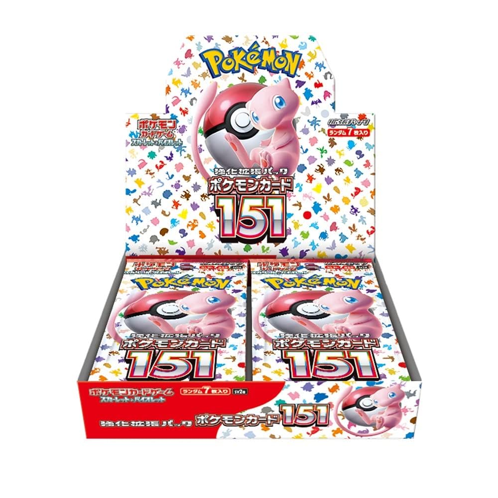 ポケモン151未開封BOXシュリンク付き