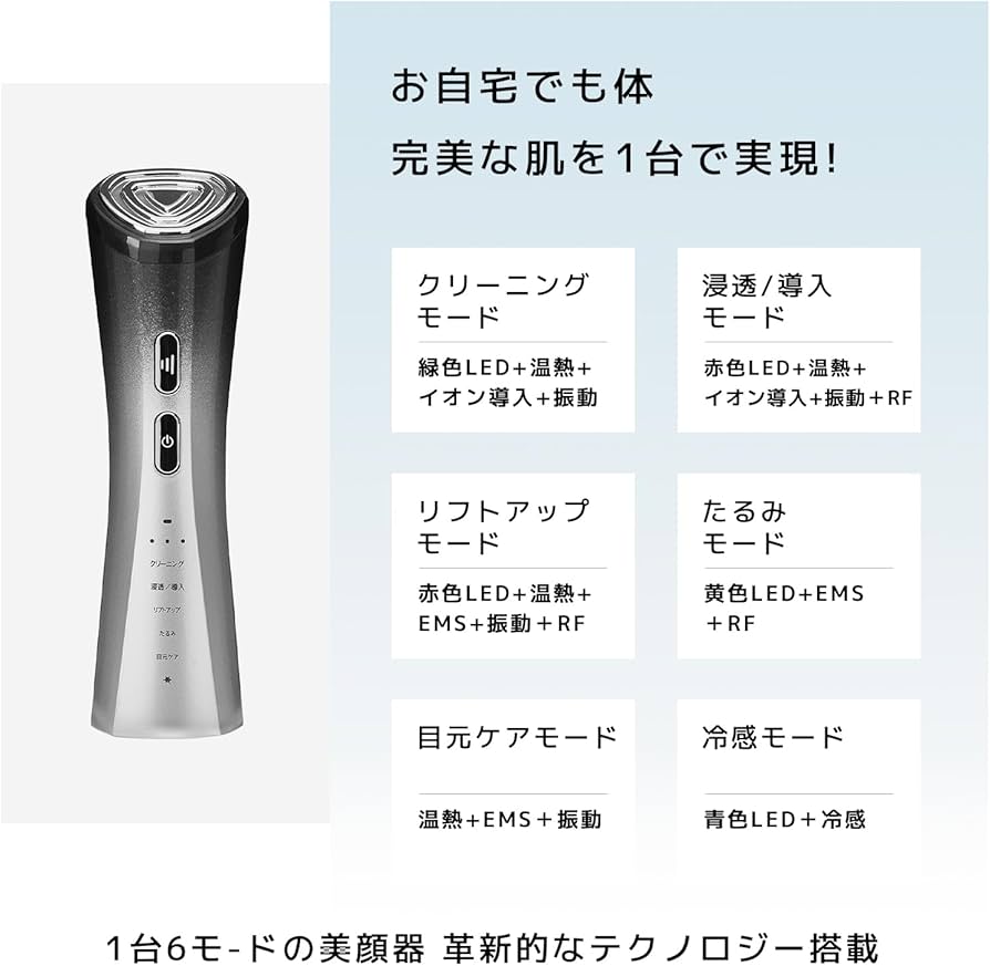 Amazon.co.jp: Le Dzx 美顔器 【最新登場 最新冷感エステ技術】美容器