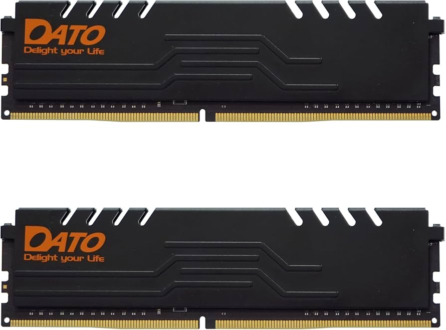 DATO 32GB RAM (16GBx2), DDR4 3200MHz with Heatsink, PC4-25600 CL16
