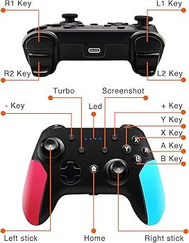 Amazon.com: Wireless Switch Pro Controller for Nintendo Switch