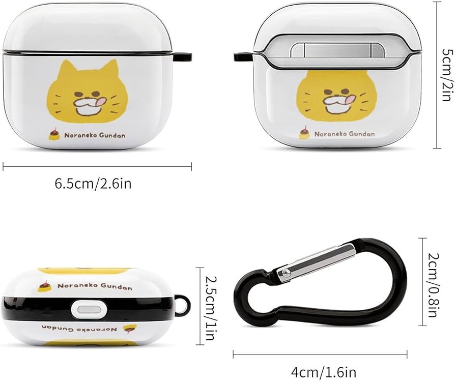 Amazon | ノラネコぐんだん AirPods3 ケース 2021 AirPods 第3世代