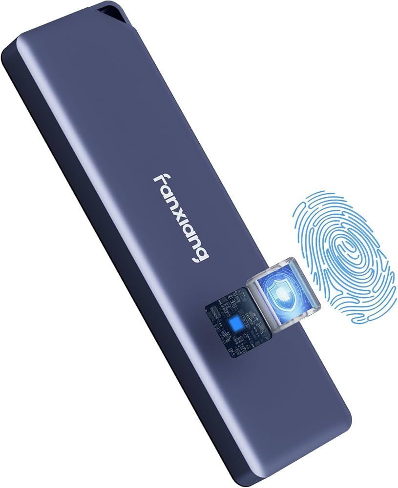 Amazon | Fanxiang SSD 外付け【指紋認証搭載】ポータブル USB 3.2 Gen