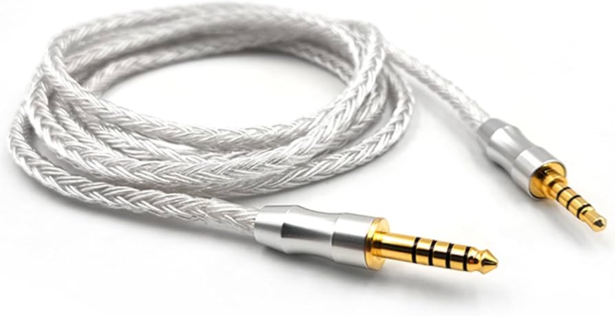 Amazon | 3APLUS EMG16 リケーブル ヘッドホン交換用ケーブル 5極 4.4