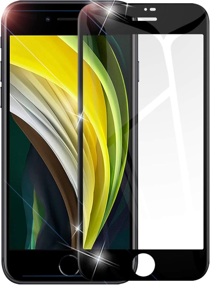 Amazon | CHUDA For iPhone SE 第3世代/第2世代 ガラスフィルム