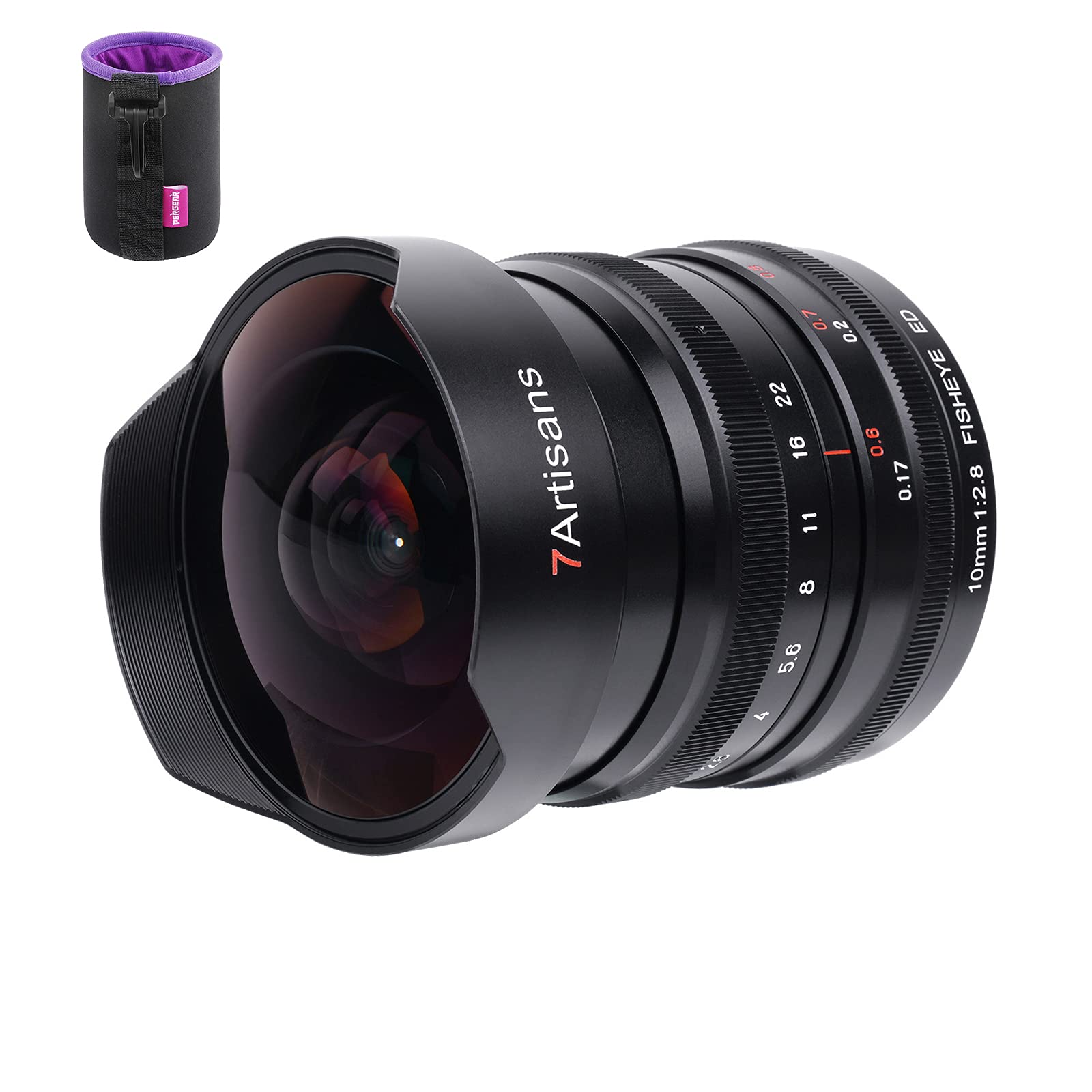 Amazon.co.jp: 7artisans 10mm F2.8 超広角魚眼レンズ フルフレーム