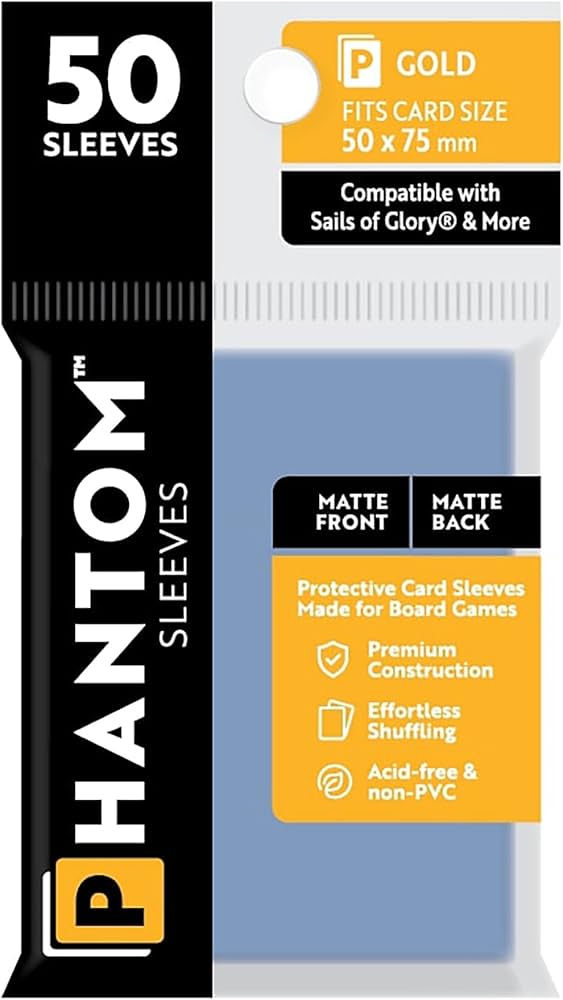 Amazon.co.jp: ファントムスリーブ:「ゴールドサイズ」(50mm x 75mm