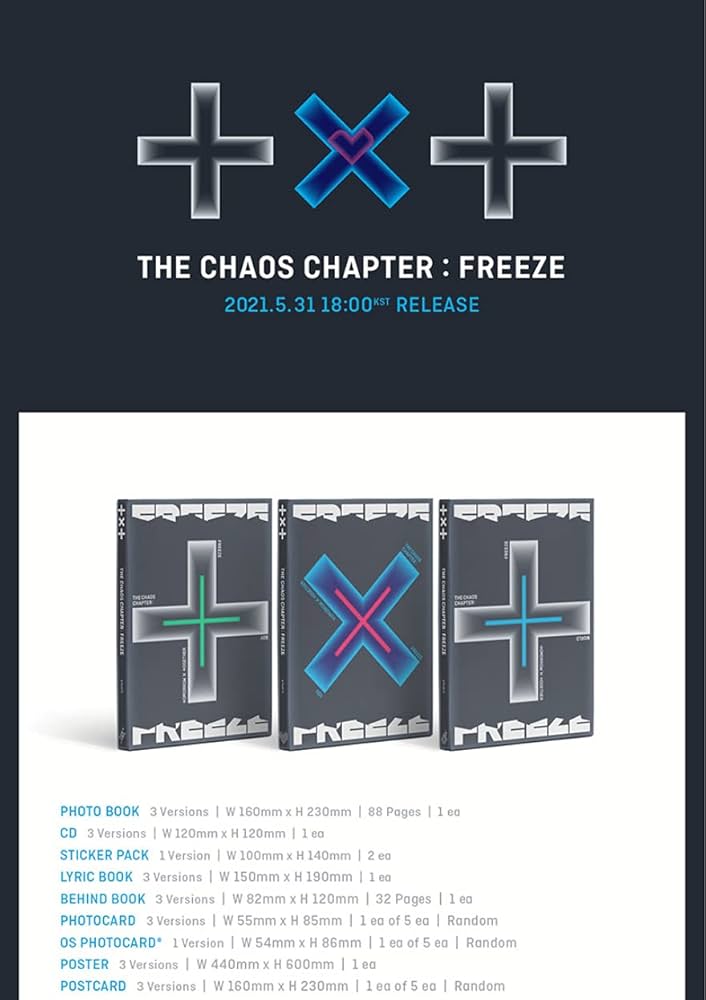 Amazon.com: TXT Tomorrow X Together The Chaos Chapter : Freeze