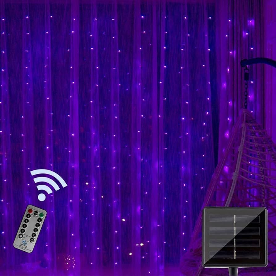 Amazon.co.jp: 窓カーテンライト, カーテンストリングライト3m*3m