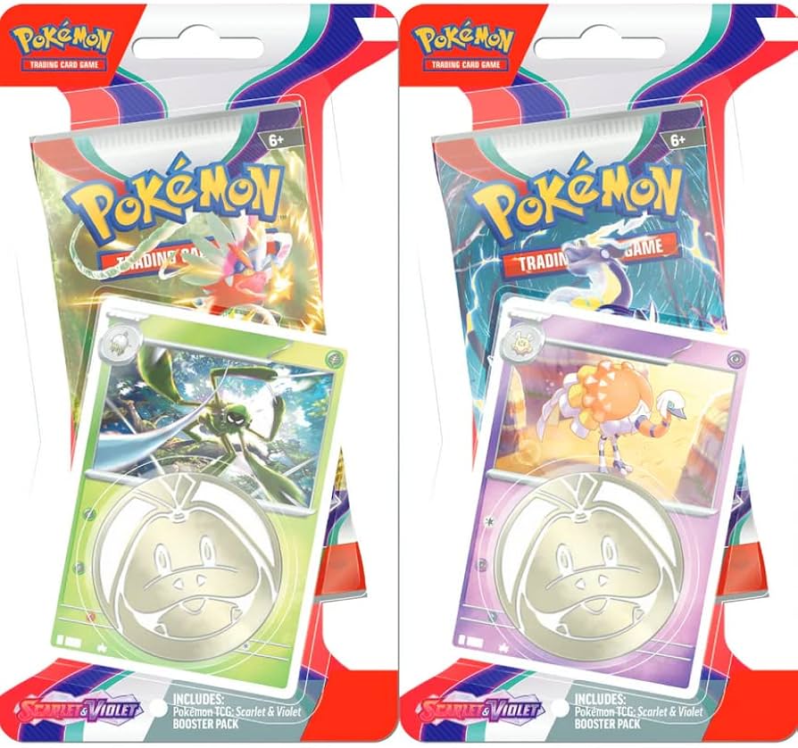 Amazon.com: Pokemon TCG: Scarlet and Violet Checklane Blister
