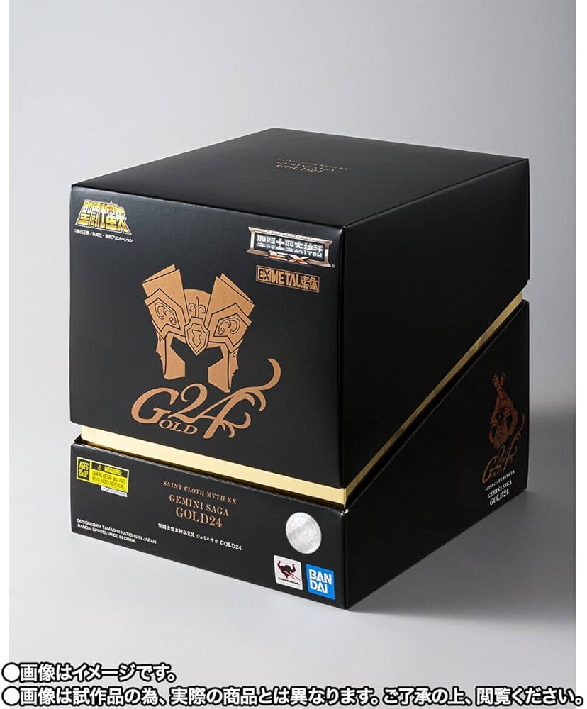 Amazon.com: Bandai spirits Saint Cloth Myth EX Gemini Saga GOLD24