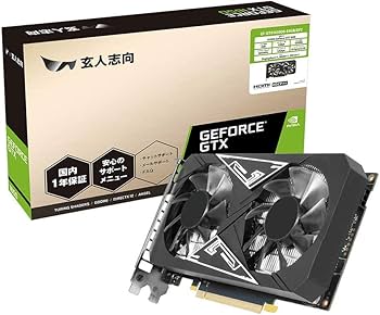 Amazon.co.jp: Kuroutoshikou GF-GTX1650D6-E4GB/DF2 NVIDIA GeForce