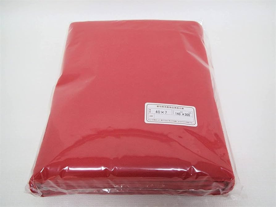 Amazon | 40号×7段用赤毛氈 （フェルトン）フチなし 幅140cm×長さ300cm