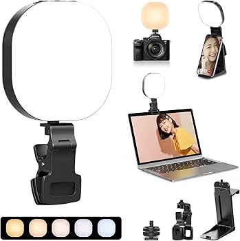 Amazon | Ulanzi LEDビデオライト 撮影用ライト カメラ ライト 小型