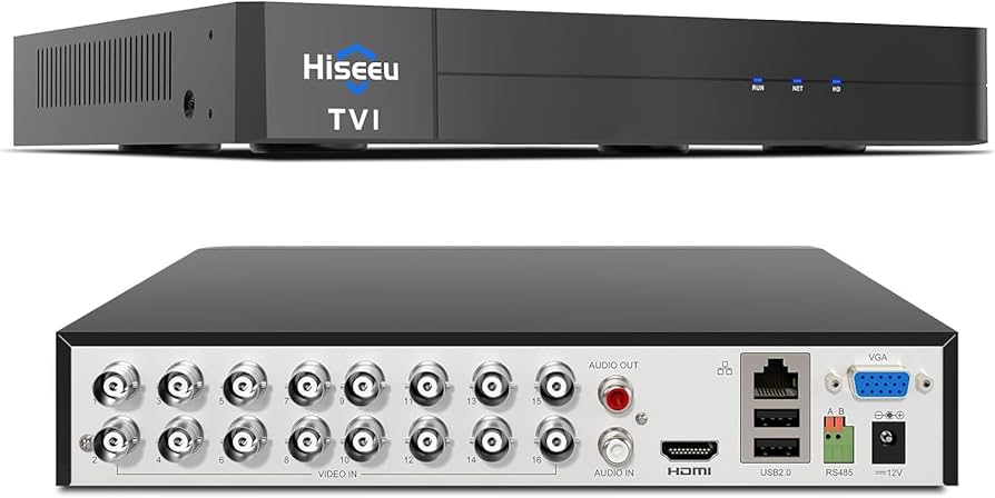 Amazon.com : Hiseeu 3K Lite DVR 16 Channel Security Digital Video