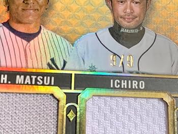 Amazon.co.jp: 大谷翔平 イチロー 松井秀喜 topps パッチカード 9枚