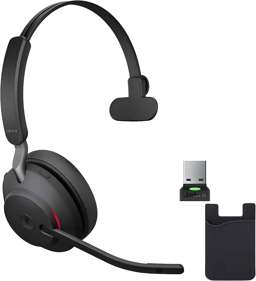 Amazon.com: Evolve2 65 Wireless Headset Certified for MS Teams