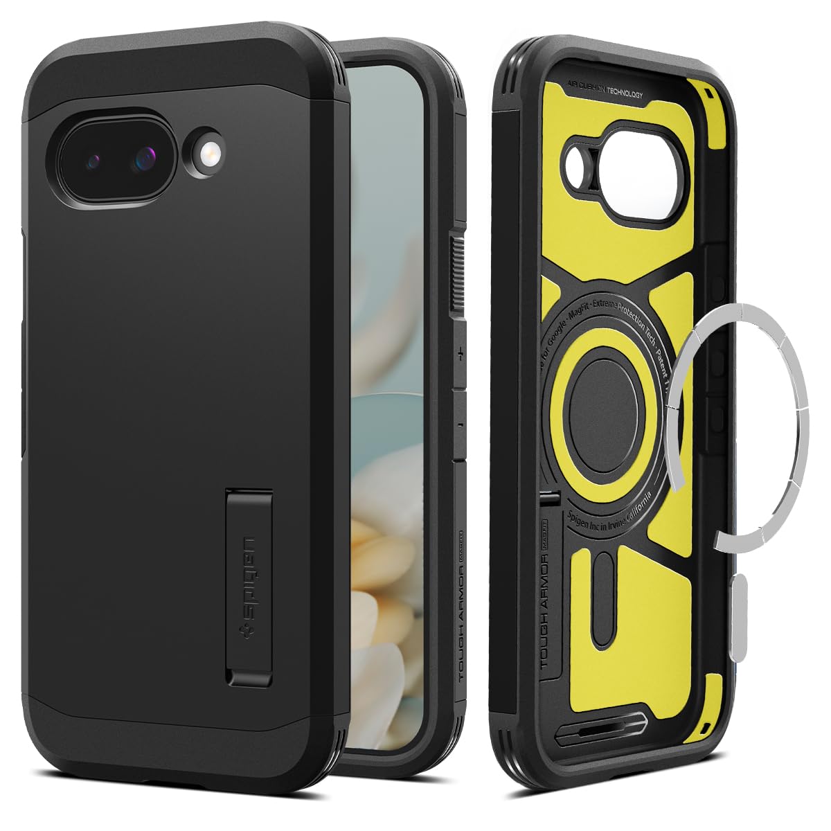 Amazon.com: Spigen for Pixel 9a Case, Tough Armor (Ai) MagFit