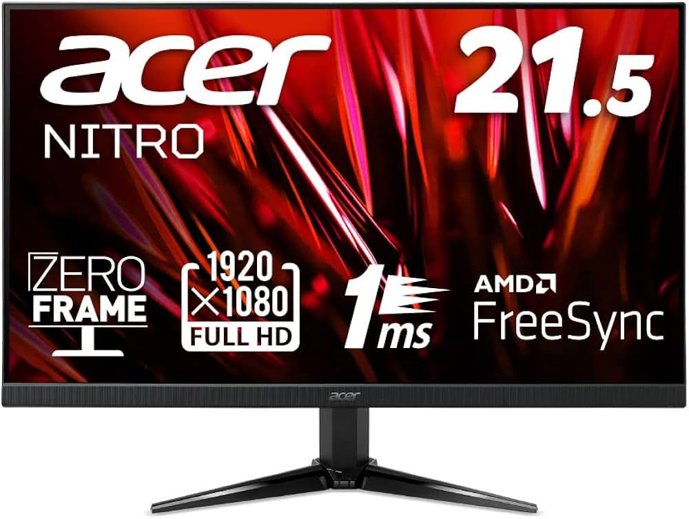 Amazon.co.jp: Acer ゲーミングモニター Nitro QG221QBbmiix 21.5