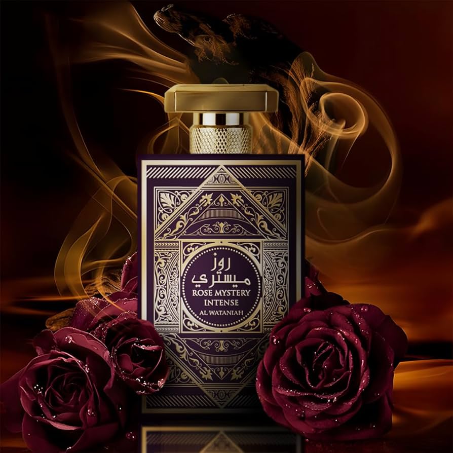AL WATANIAH Rose Mystery Intense - Parfum de Luxe pour Femmes, Eau