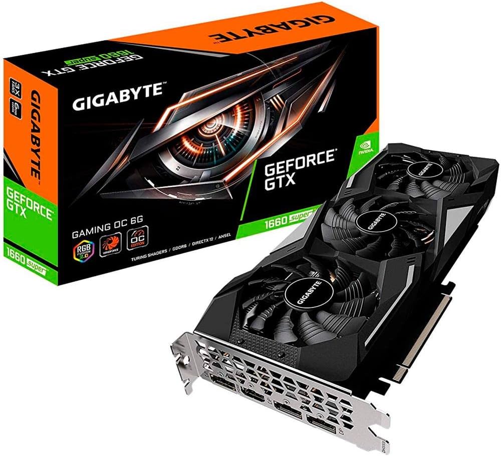 Amazon | GIGABYTE GeForce GTX 1660 Super Gaming OC 6G グラフィック