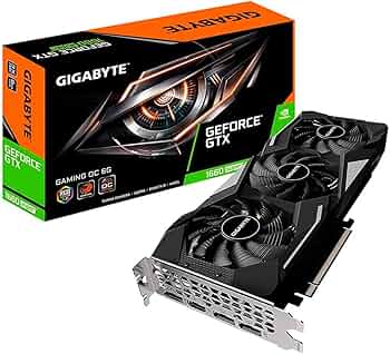 Amazon.com: GIGABYTE GeForce GTX 1660 Super Gaming OC 6G Graphics