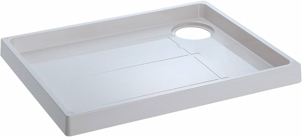 Amazon.co.jp: SANEI(サンエイ) 洗濯機パン 穴位置左 外寸640mm×800mm