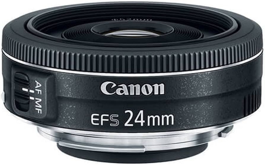 Canon EF-S 24mm f/2.8 STM Lente, Preta | Amazon.com.br
