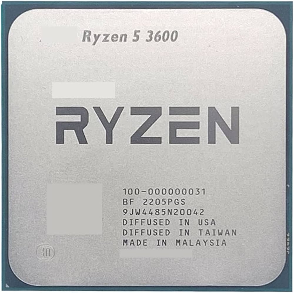 Amazon | コンピューター Ryzen 5 3600 R5 3600 3.6 GHz 6 コア 12