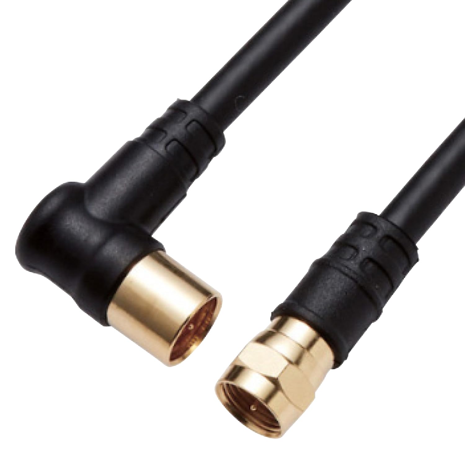 Amazon | DXアンテナ テレビアンテナケーブル 1m しっかり接続ネジ式F