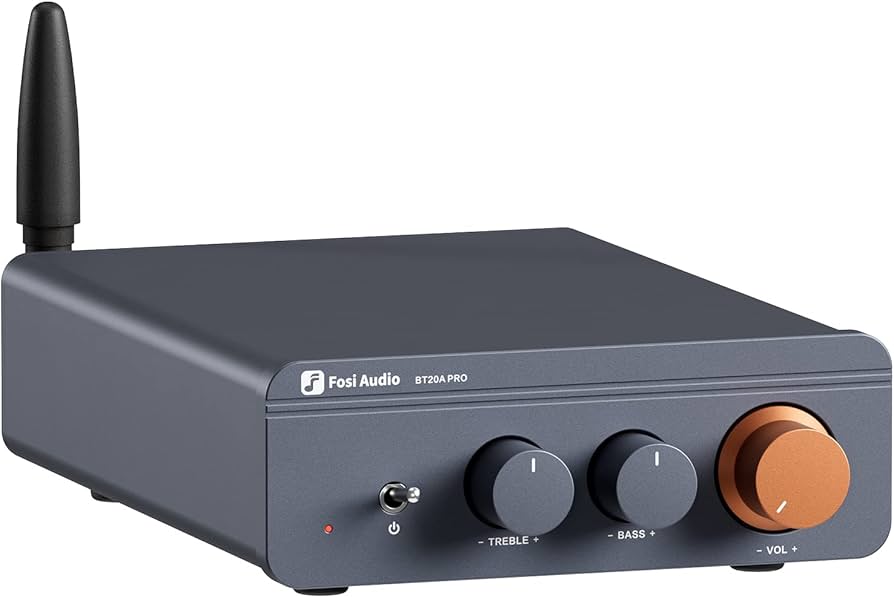 Amazon.com: Fosi Audio BT20A Pro Bluetooth 5.0 Amplifier, 300W x2