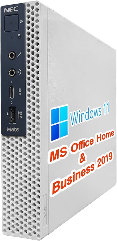 Amazon.co.jp: 【整備済み品】NEC ミニPC MC-3 / Win11 Pro/MS Office
