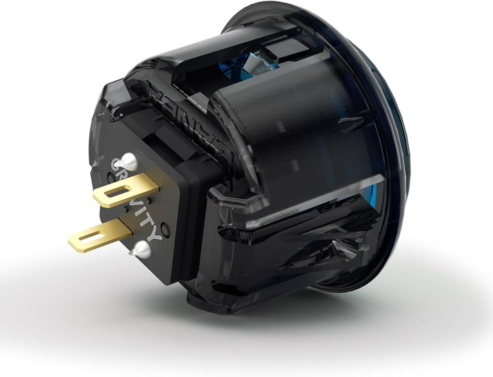 Amazon.co.jp: Qanba Gravity KS アケコン ボタン 2個セット 静音