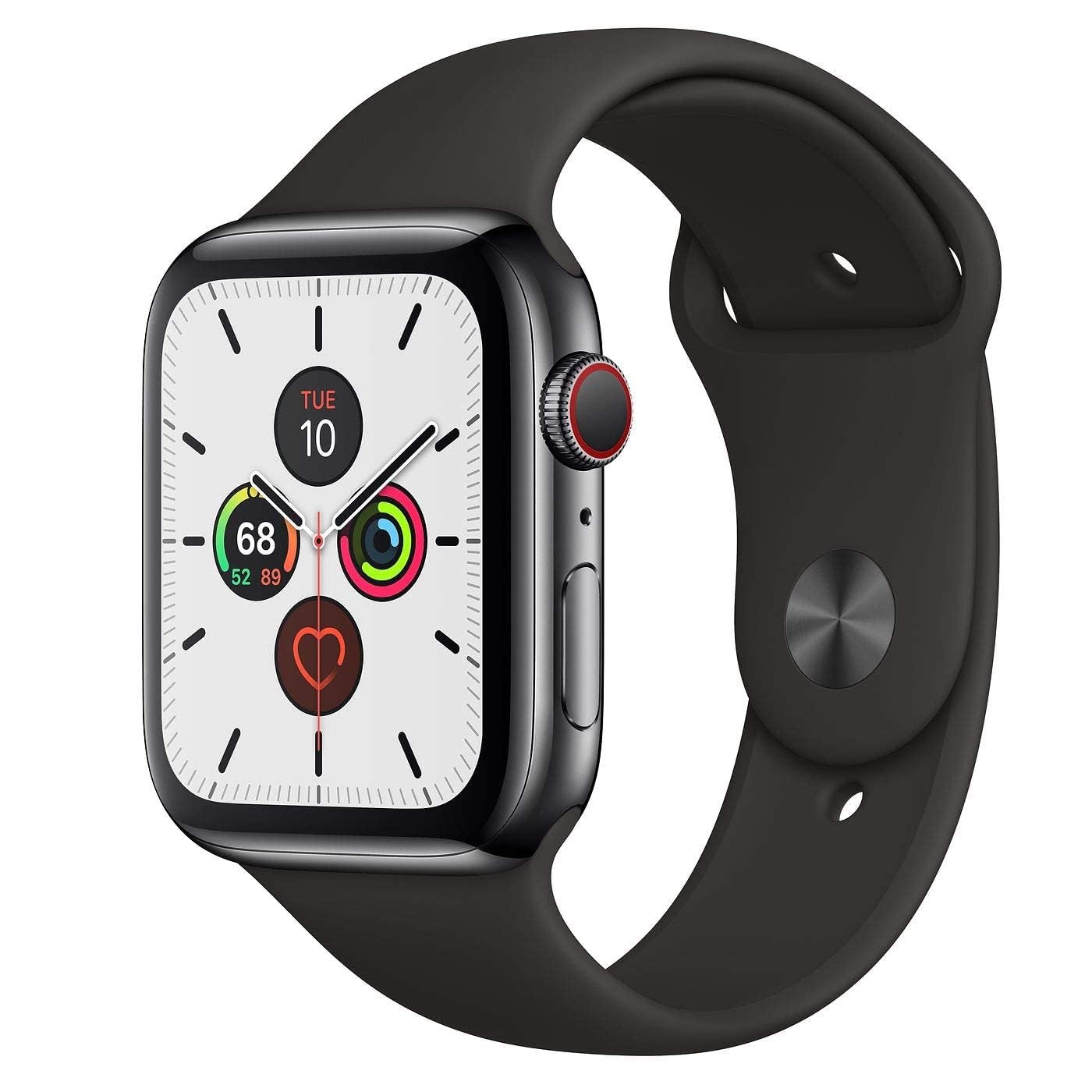 Amazon.com: Apple Watch Series 5 (GPS + Cellular, 44MM) - Space