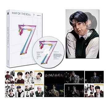 BTS MAP OF THE SOUL : 7 Version 2+ Official Poster+5 Photocards