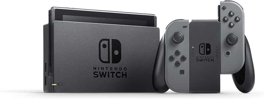 Amazon.com: Nintendo Switch with Gray Joy‑Con - HAC-001(-01