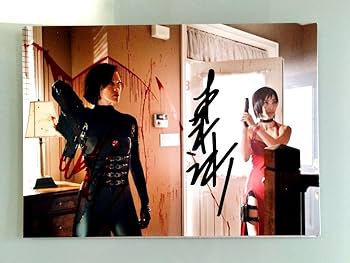 Amazon.co.jp: リービンビンとミラジョヴォヴィッチ直筆サイン入り2L