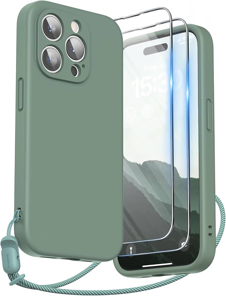 Amazon.com: SURPHY Designed for iPhone 15 Pro Case with Screen