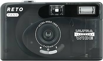 Amazon | RETO PANO 35mmフィルムカメラ - 22mm広角レンズ、パノラマ