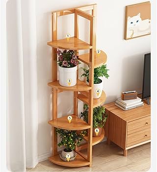 Amazon.co.jp: [ムリョ] フラワースタンド 室内 花台 屋外 鉢スタンド