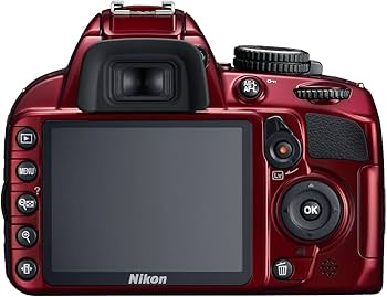 Amazon | Nikon デジタル一眼レフカメラ D3100 レッド 200mmダブル