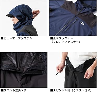 Amazon.co.jp: ダイワ(DAIWA) RAINMAX®レインスーツDR-3625 グレージュ