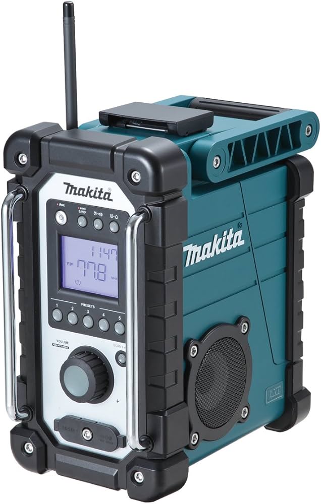 Amazon.co.jp: マキタ(Makita) 充電式ラジオ 青 (本体のみ/バッテリー
