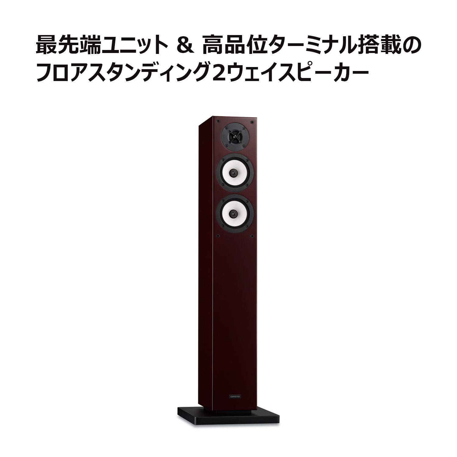 Amazon.co.jp: ONKYO 2ウェイ・スピーカーシステム(1台) リアルウッド