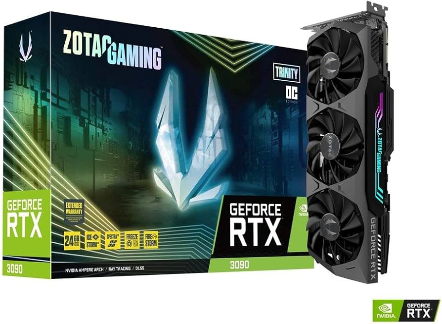 Amazon.com: ZOTAC Gaming GeForce RTX™ 3090 Trinity OC 24GB GDDR6X
