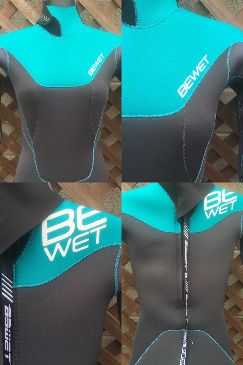 Amazon | BEWET レディースウェットスーツ オール3mmフルスーツ