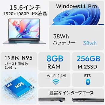Amazon.co.jp: 【2025最新型】ノートパソコン 第13世代 15.6型 FHD1920