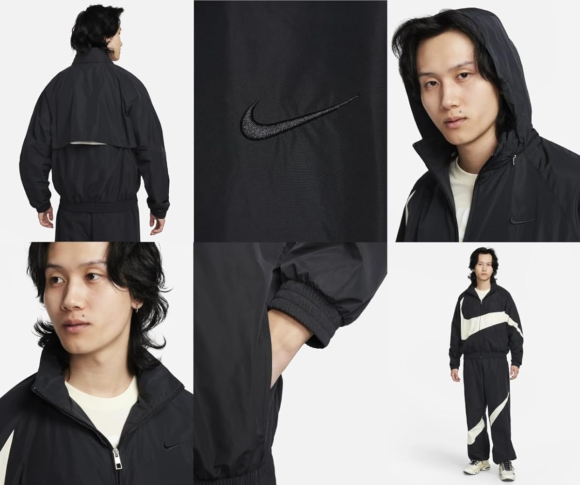 Amazon.co.jp: [ナイキ] スウッシュ ウーブン 裏地メッシュ ウインド