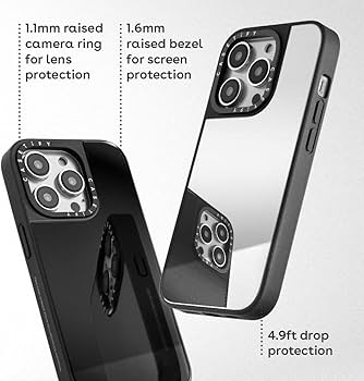 Amazon.com: CASETiFY Mirror iPhone 14 Pro Max Case [Reflective