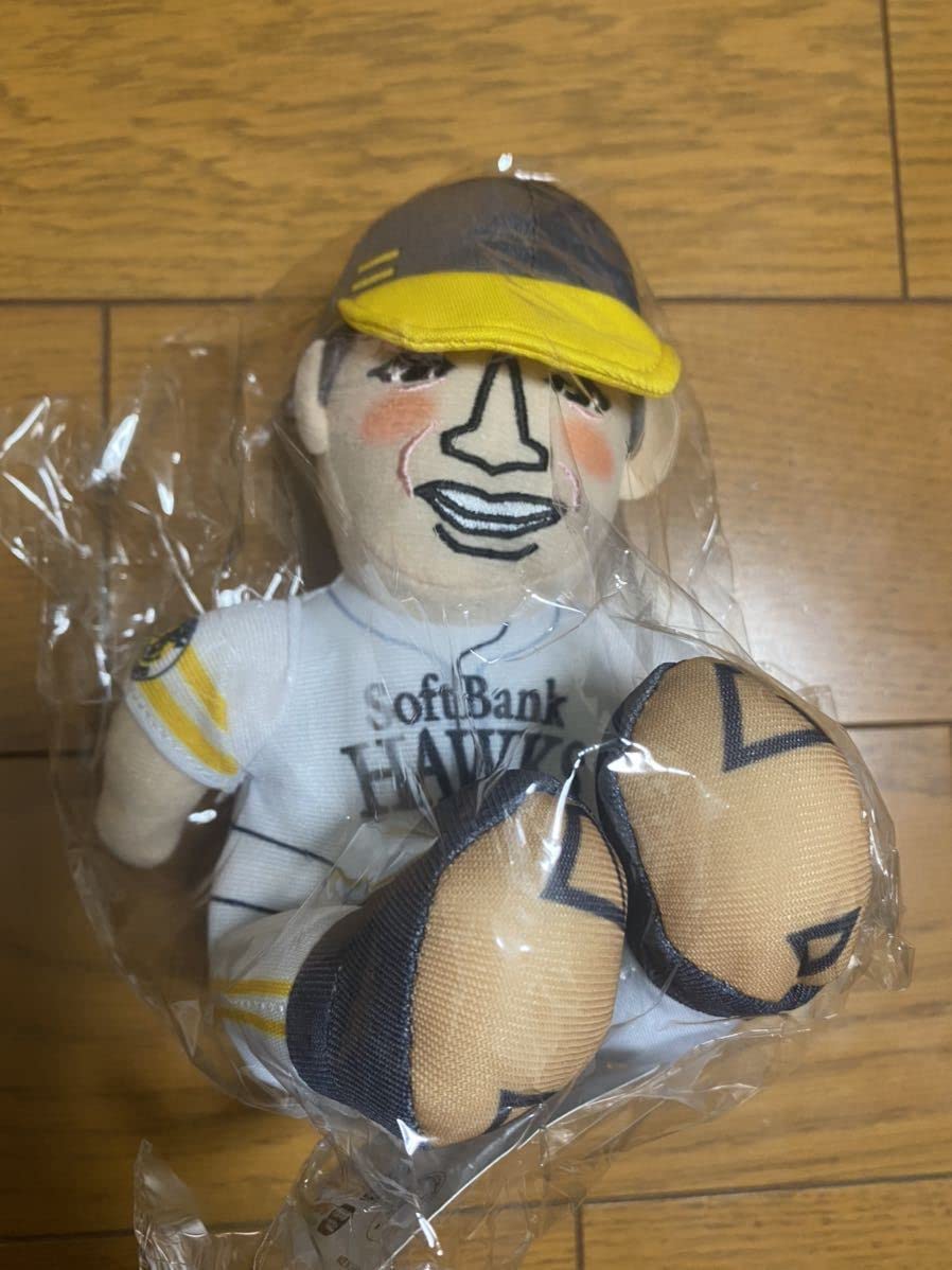 Amazon.co.jp: 福岡ソフトバンクホークス 選手 ぬいぐるみ 周東佑京