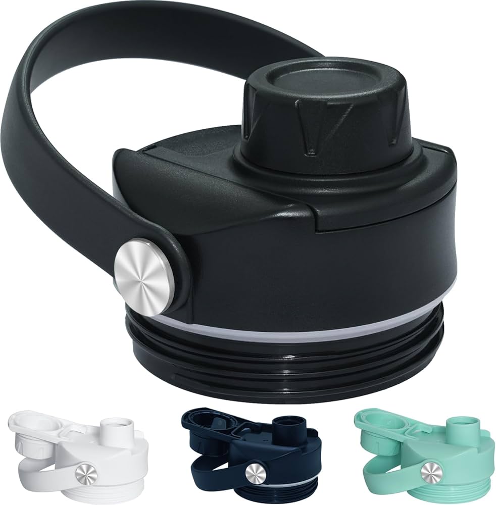 Amazon.com : Upgraded Chug Lid for YETI Rambler Water Bottle 12 18